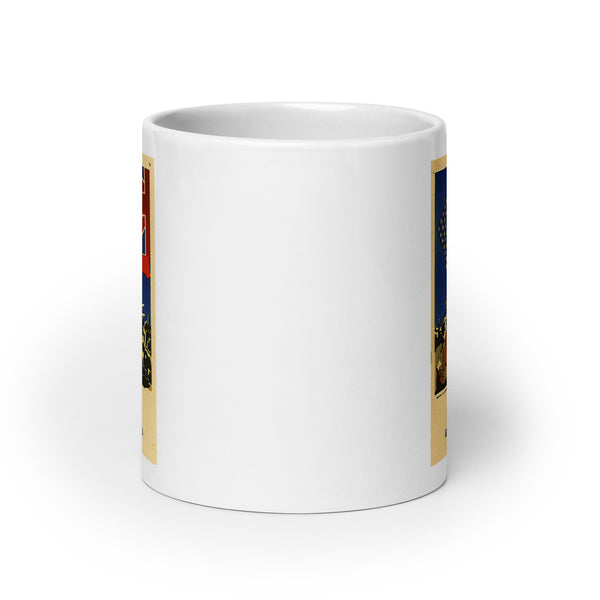 WW2 Soviet Era Propaganda Poster Mug