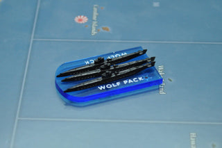 Wolf Pack Marker 1.75” x 1” (1/8” Thick) | Set of 5 - Combat Miniatures