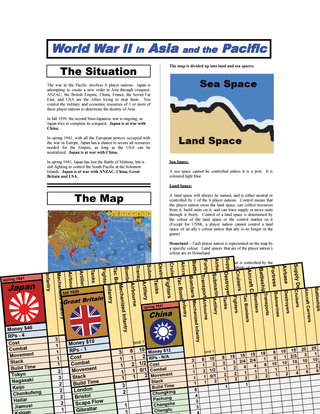 Word War II in Asia & Pacific 3rd Edition Set Up Charts & Rule Book Download - Combat Miniatures