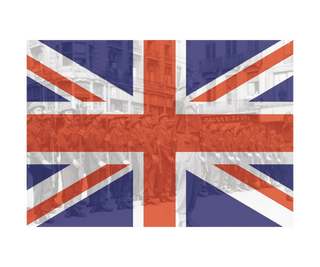 World War II 3.5" x 5" Flag Vinyl Label Bundle - Set of 10 - Combat Miniatures