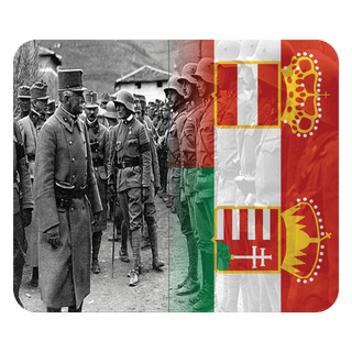 WW1 Austrian - Hungry Empire Flag Mousepad - Combat Miniatures