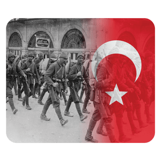 WW1 Ottoman Empire Flag Mousepad - Combat Miniatures