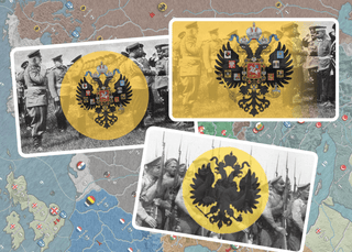 WW1 Tzar Russia Combat Label - Combat Miniatures