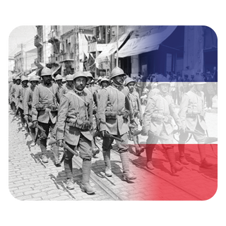 WW1 French Flag Mousepad