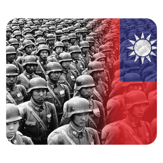 WW2 Nationalist Chinese Flag Mousepad - Combat Miniatures