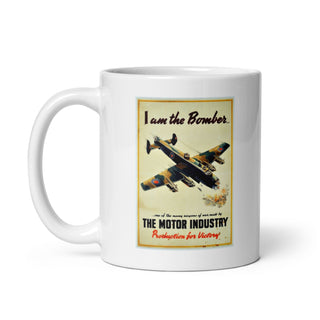 WW2 Propaganda Poster White glossy mug - Combat Miniatures
