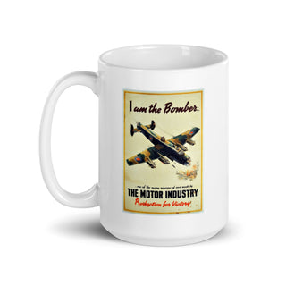 WW2 Propaganda Poster White glossy mug - Combat Miniatures