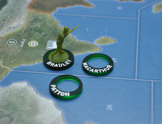 WW2 US General Unit ID Acrylic Markers (x3) - Combat Miniatures