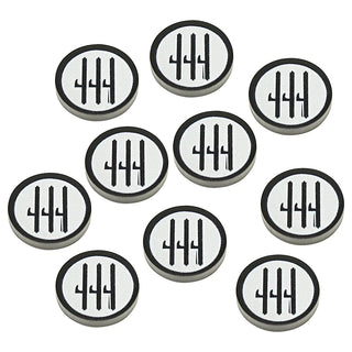 WWII Acrylic Faction Roundels, Italian Fascist Air Force Roundel (x10) - Combat Miniatures