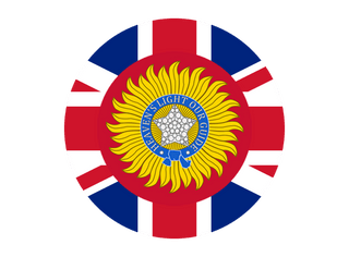 WWII Faction Tokens, British Raj Custom Flag Roundel (x10) - Combat Miniatures