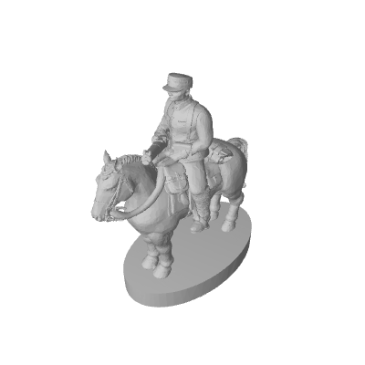 3D Printed WW1 Chinese Cavalry (x10)