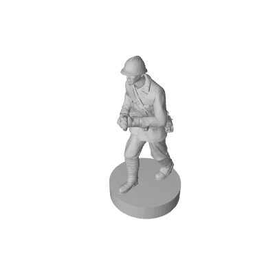 1/72 3D Printed WW1 Italian Soldier (x10)