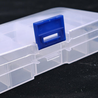 10 Slot Adjustable Storage Organizer Box - Combat Miniatures