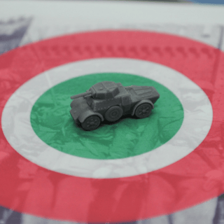 10pc 3D Printed Autoblinda Ab 41 - Combat Miniatures