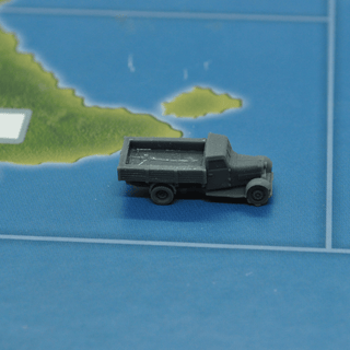 10pc 3D Printed Polish Fiat 621 Truck Open Back - Combat Miniatures
