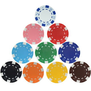 10PC "Your Choice" Color Clay Poker Chips - Combat Miniatures