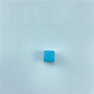 10Pcs/Lot 16mm Dice Rounded Corner Boardgame Acrylic Hexahedron Blank Dice Can Write Color Free Creativity Interesting DIY Dice - Combat Miniatures