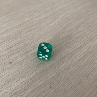 10PCS/Lot Dice Set 10 Colors High Quality Acrylic 6 Sided Transparent Dice For Club/Party/Family Games 14mm - Combat Miniatures