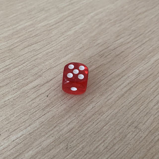 10PCS/Lot Dice Set 10 Colors High Quality Acrylic 6 Sided Transparent Dice For Club/Party/Family Games 14mm - Combat Miniatures