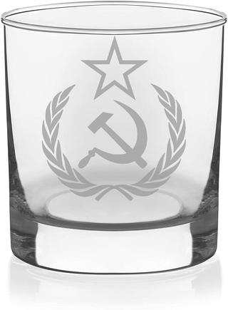 Choose your Design: Custom Axis or Allies 10.5oz Rock Glass