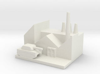 1/285 3D Printed Armor Research Center - Combat Miniatures