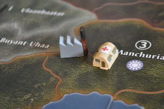 1/285 3D Printed Army Barracks/Field Hospital/Recruitment Center - Combat Miniatures