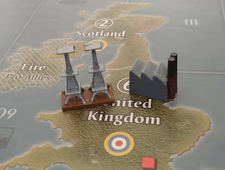 1/285 3D Printed British Radar Tower - Combat Miniatures