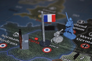 1/285 3D Printed Capital Flag Stand - Combat Miniatures