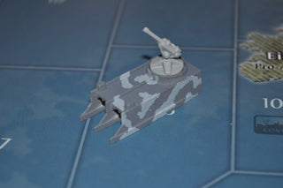 1/285 3D Printed Heavy Submarine Base - Combat Miniatures