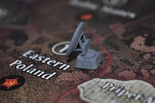 1/285 3D Printed RDF Radar Dish - Combat Miniatures