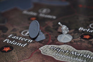 1/285 3D Printed RDF Radar Dish - Combat Miniatures