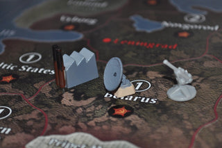 1/285 3D Printed RDF Radar Dish - Combat Miniatures