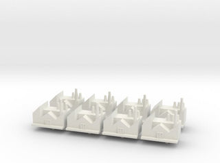 1/285 3D Printed Research Center (x8) - Combat Miniatures