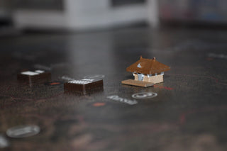 1/285 3D Printed Scale Rail Station - Combat Miniatures