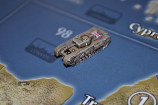 1/285 Custom Painted British Churchill Heavy Tank (x3) - Combat Miniatures