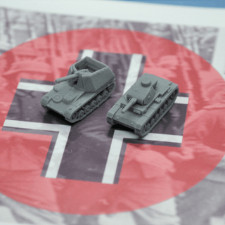 1/285 Micro Armor German SPA Wespe (x10) - Combat Miniatures