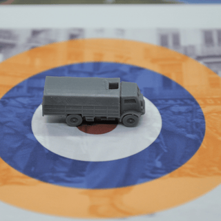 1/285 Scale 3D Printed UK WW2 Bedford QL 3 Truck (x10) - Combat Miniatures