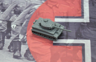 1/285 Scale Micro Armour 3D Printed Tiger Tank (x5) - Combat Miniatures