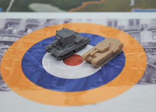 1/285 Scale WW2 British Self - Propelled Artillery (x5) - Combat Miniatures