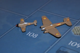 1/285 Spanish Civil War Flags and Roundels Water Slide Decals - Combat Miniatures