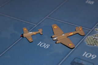 1/285 Spanish Civil War Flags and Roundels Water Slide Decals - Combat Miniatures