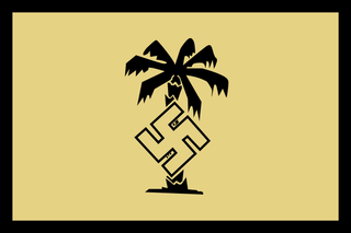 1/285 WW2 German Afrika Korp Flag Water Slide Decal - Combat Miniatures