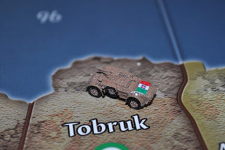 1/285 WW2 National Italian Flag with Shield Water Slide Decals - Combat Miniatures