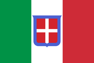 1/285 WW2 National Italian Flag with Shield Water Slide Decals - Combat Miniatures