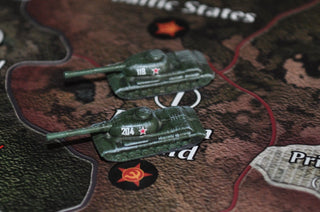 1/285 WW2 Soviet Union Armor & Aircraft Numbers in White - Combat Miniatures