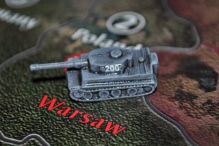 1/300 - 1/600 Bahnschrift Font Numbers in White - Combat Miniatures