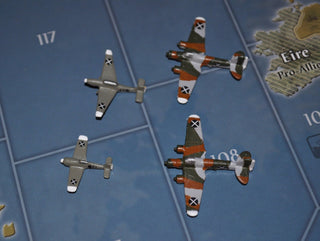 1/300 - 1/600 Spanish Nationalist Airforce Roundels Water Slide Decals - Combat Miniatures