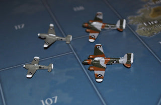 1/300 - 1/600 Spanish Nationalist Airforce Roundels Water Slide Decals - Combat Miniatures