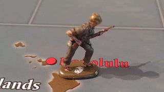 1/300 - 1/600 United States Marine Logo in White Water Slide Decals - Combat Miniatures