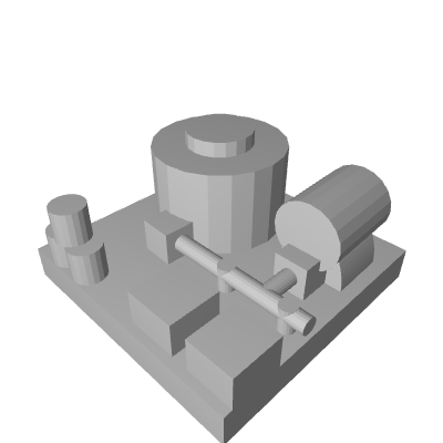 3D Printed Small Naval Fuel Depot Marker (x10)